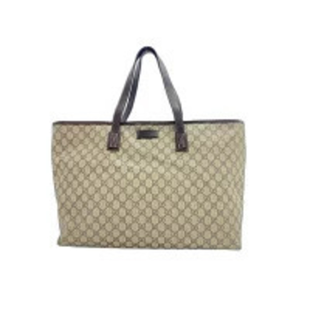 Gucci GG Supreme Handbag Brown